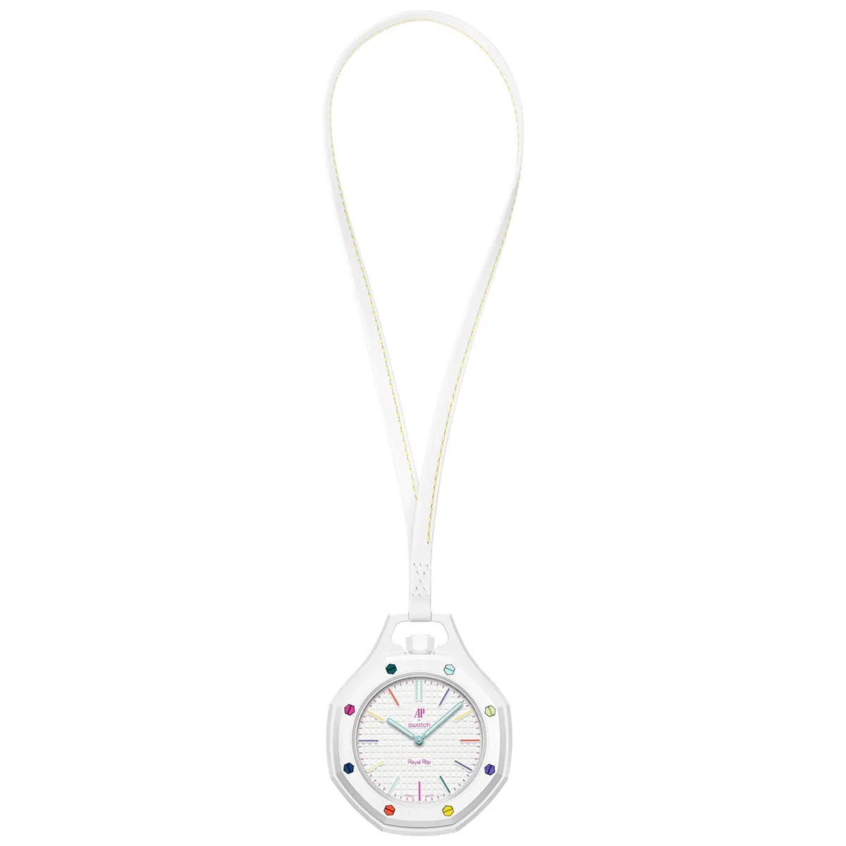 Swatch X AP Royal pop -white