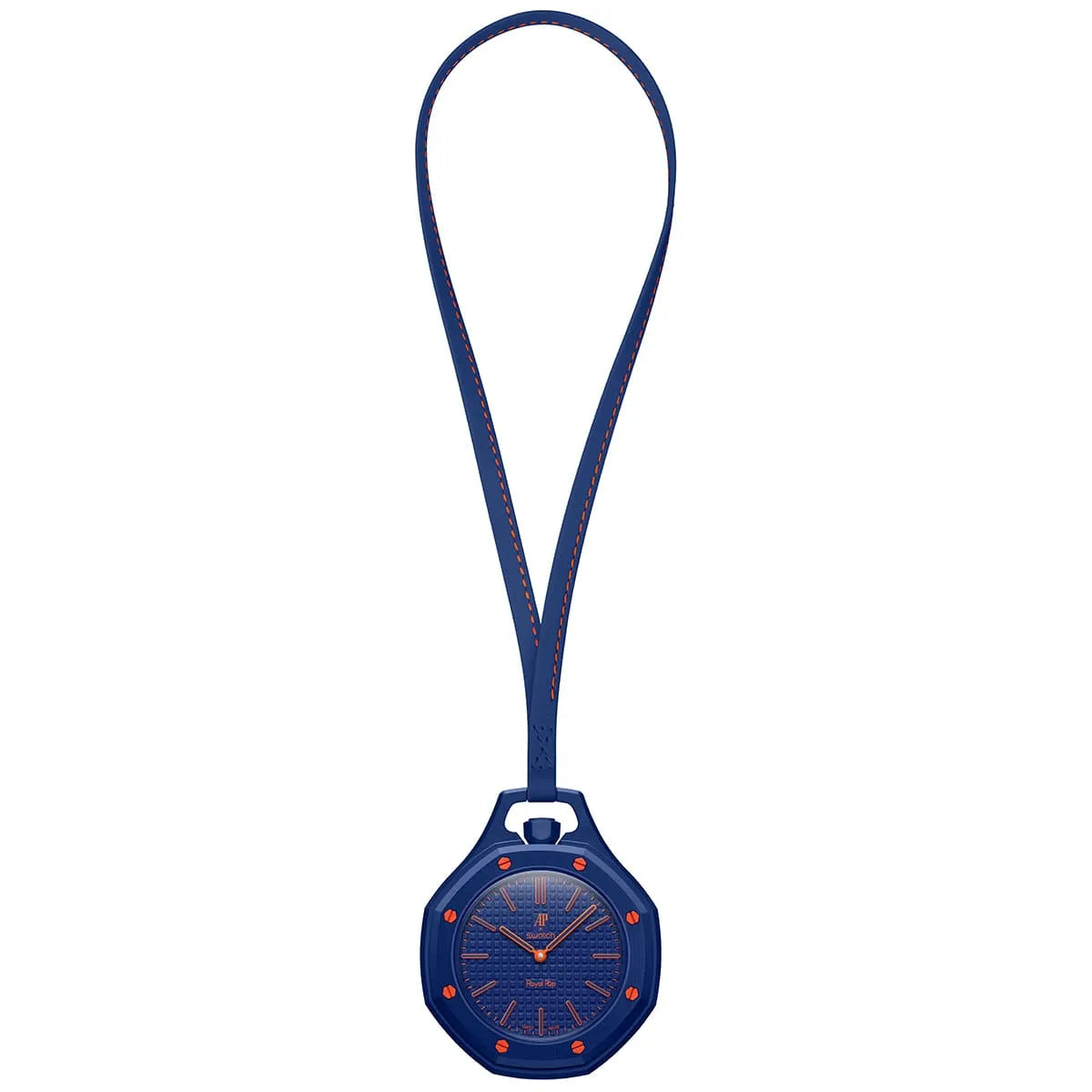 Swatch X AP Royal pop - orenji hachi navy
