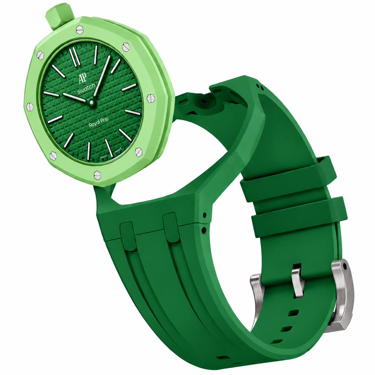 Swatch X AP Royal pop - green eight