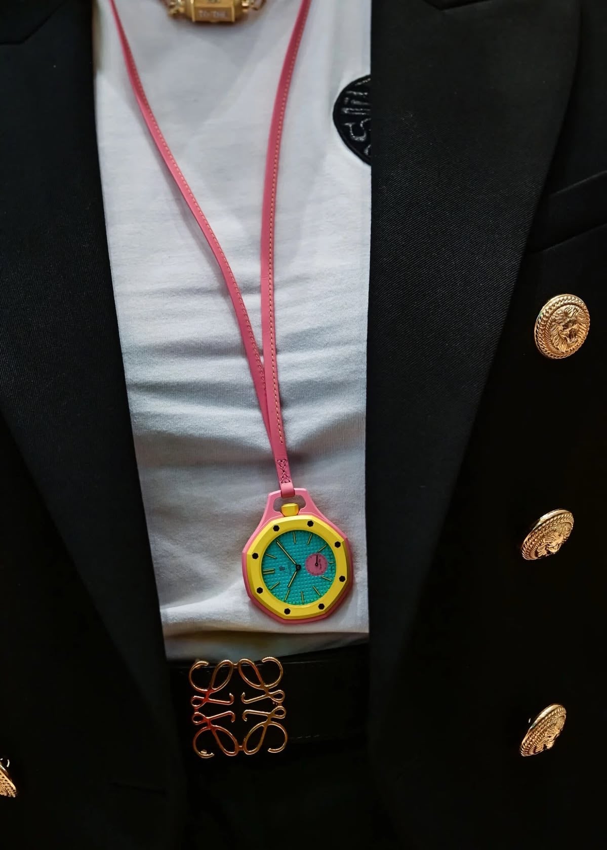 Swatch X AP Royal pop - otg roz pink yellow